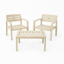 Entre New Wood 2 chairs and table