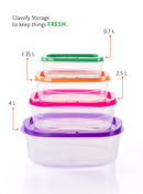 طقم مستطيل ماتريكس بوكس 4 قطع