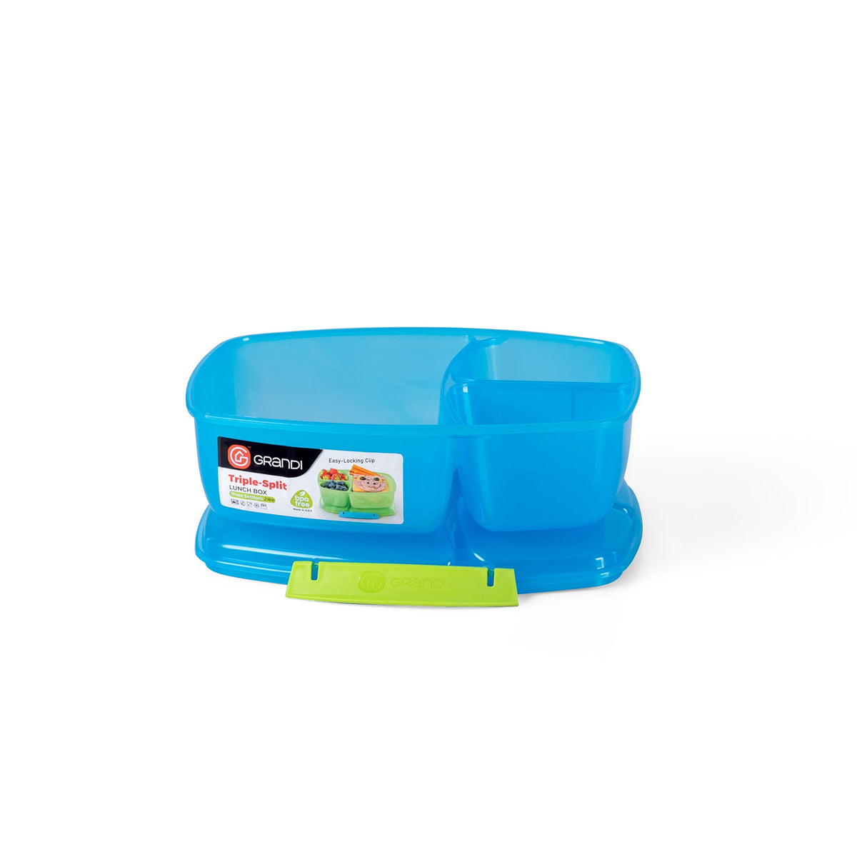 Triple-Split Lunch Box 2L