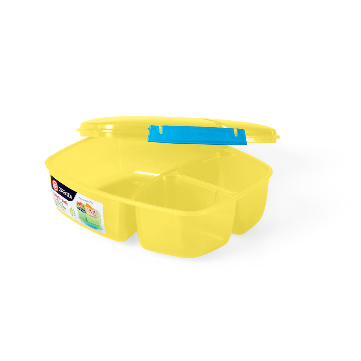 Triple-Split Lunch Box 2L