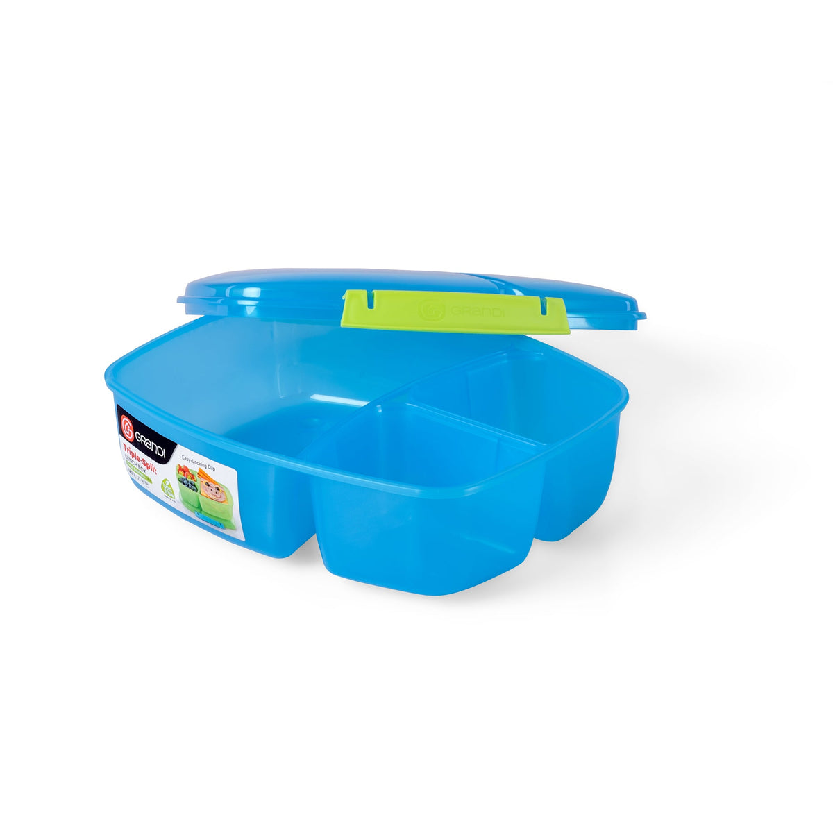 Triple-Split Lunch Box 2L
