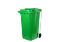 Garbage bin 120 liter with wheels and pedal