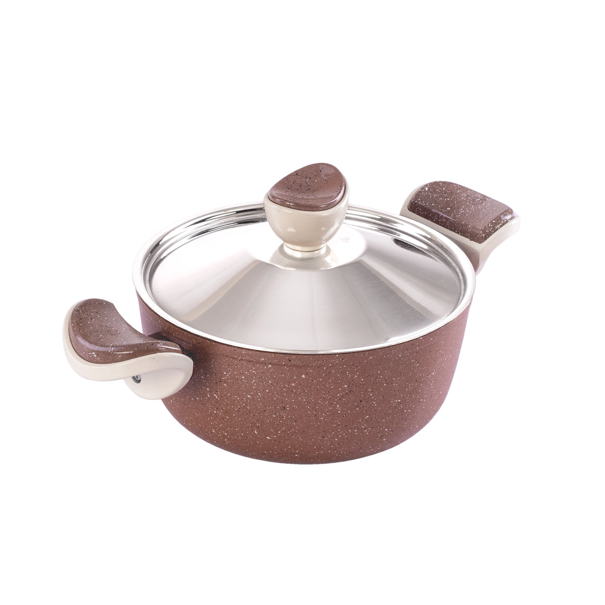 Grandi Cook Castello  SET 17 Pcs Stewpot 18-20-22-26-28+  Fry Pan 18-22-24-26+ Oven Tray 26+ Grill 28 +  Wok 30 (3.5m)