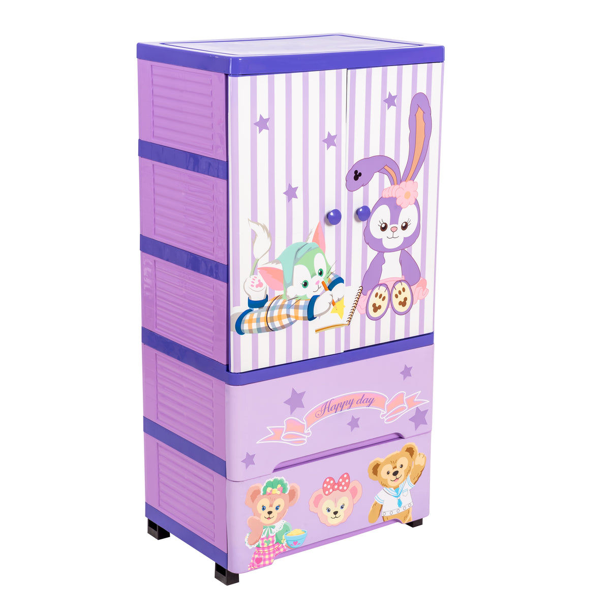 Child plastic wardrobe Decore