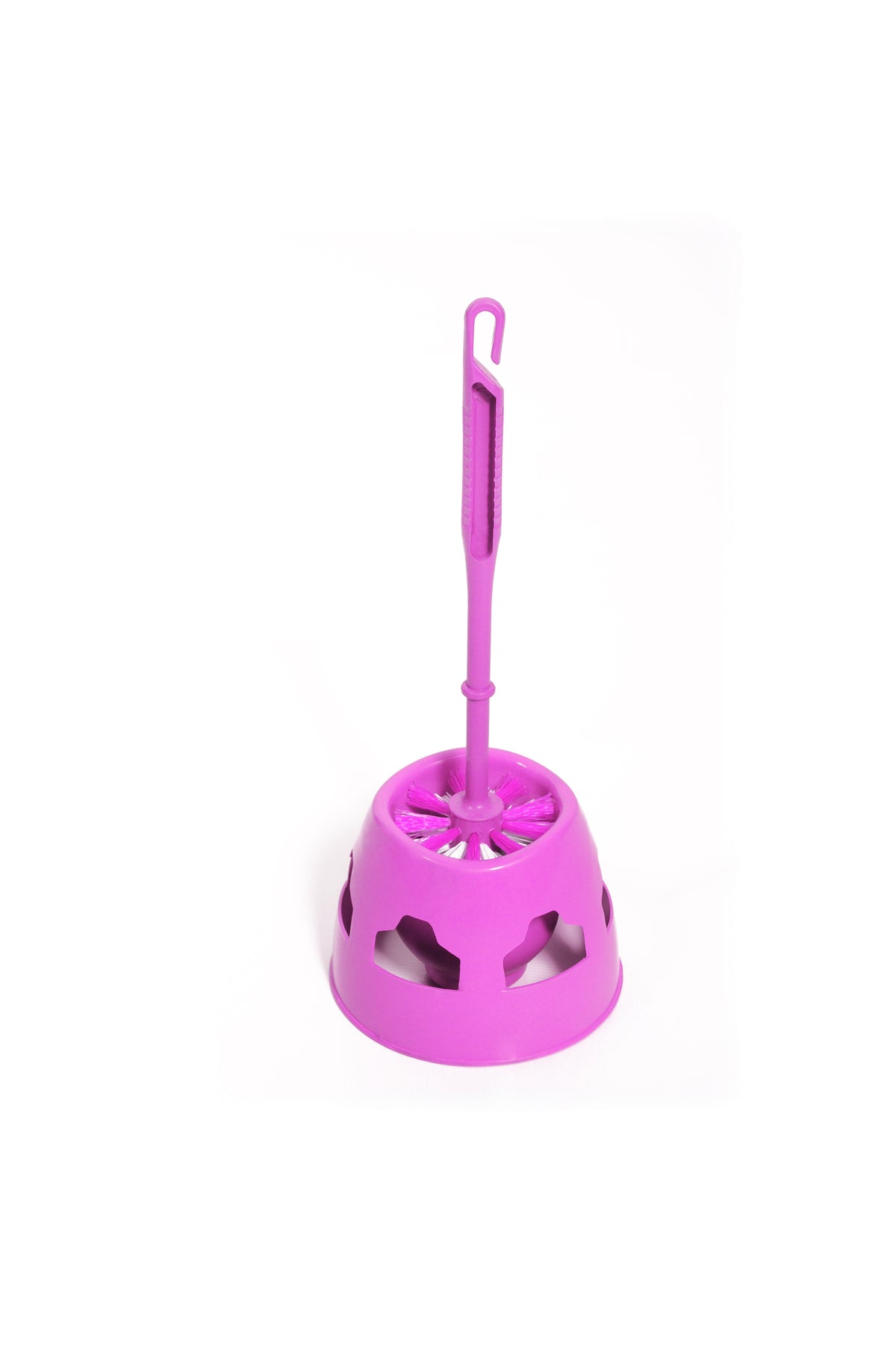 Bamboo Holder with Toilet Brush