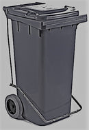 زبالة 240 لتر بالعجل