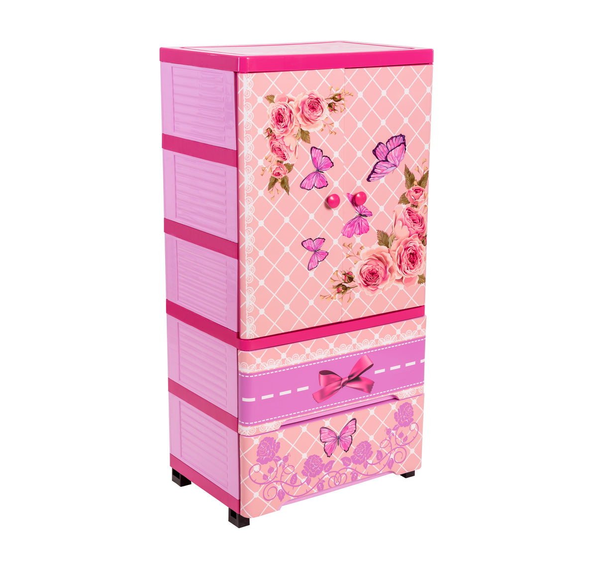 Child plastic wardrobe Decore