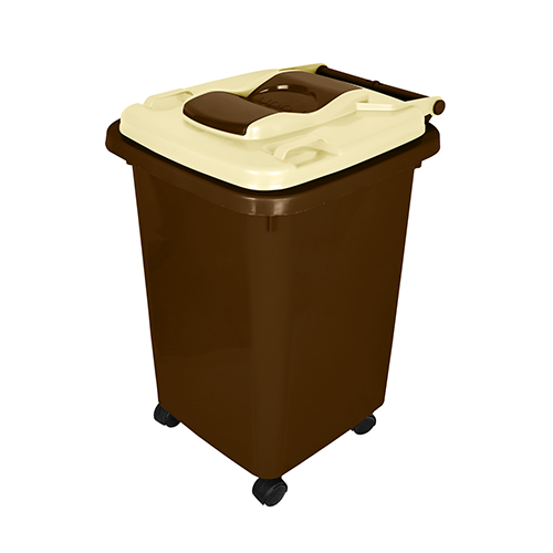 Garbage with wheels 60 liters