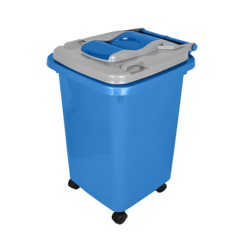 Garbage with wheels 60 liters