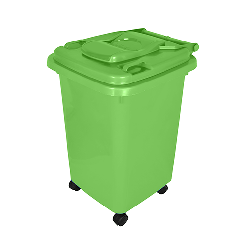 Garbage with wheels 60 liters