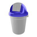 Garbage bin with Swing lid 100 liters