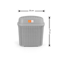Turt Trash Swing Bin