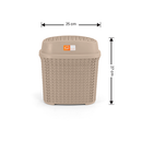 Turt Trash Swing Bin