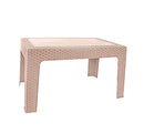 Table Rattan Wood